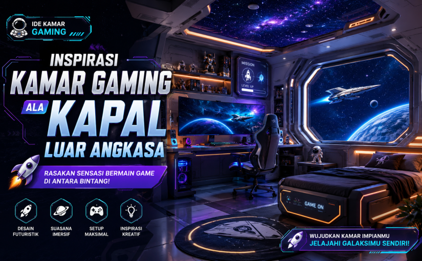 Revolusi Suasana Gaming Imersif Menggunakan Lampu Proyektor Galaksi
